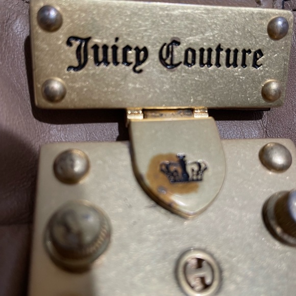 Vintage Tan Leather Juicy Couture purse - Picture 6 of 12